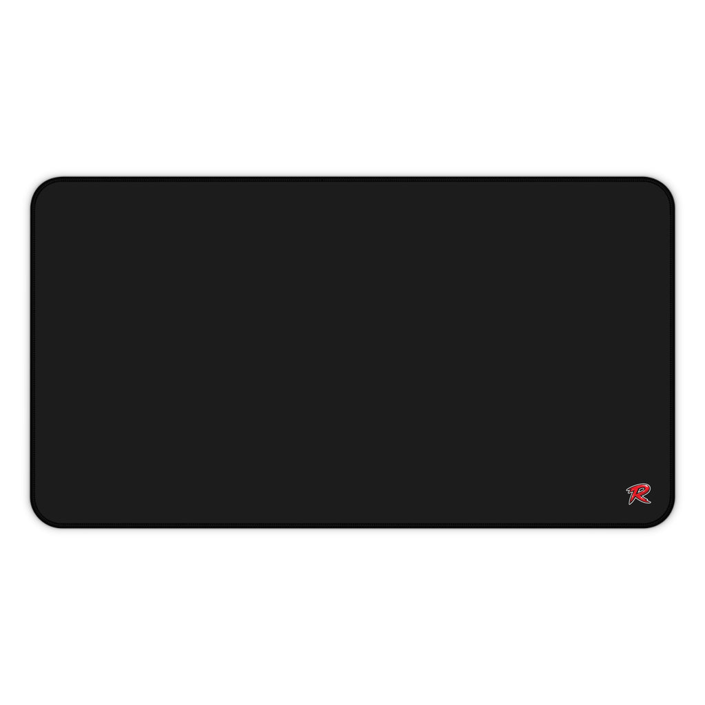 Team Reddish 'R' Black Desk Mat  —  Gaming & Office Desk Pad