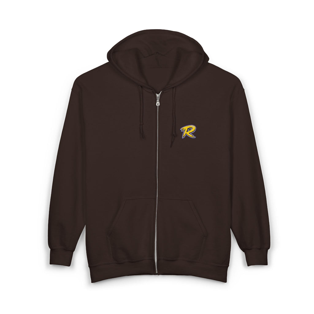 Team Reddish 'R' Full Zip Hoodie - Yellow & Blue